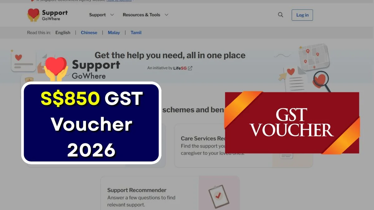 $850 GST Voucher 2026